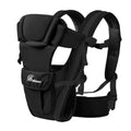 Baby Sling Carrier, 4-In-1 Ergonomic Baby Backpack Carrier, Easily Adjustable Baby Carrier Newborn to Toddler