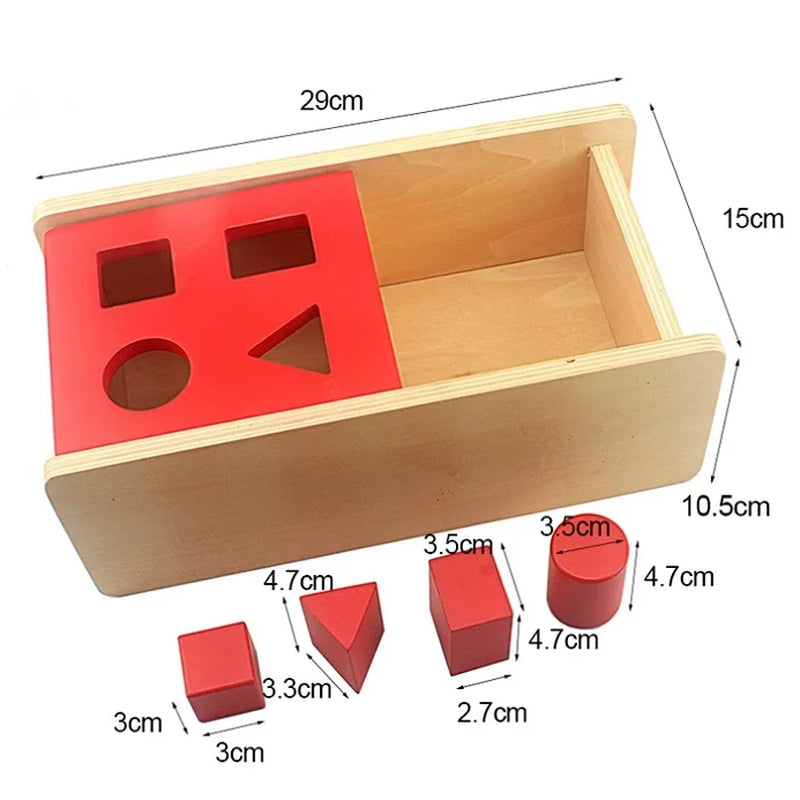Toddler Wooden Sensorial Montessori Set Educational Toys Infant Toddlers Box Board Puzzles Teaching Wood Game and Toys Preschool