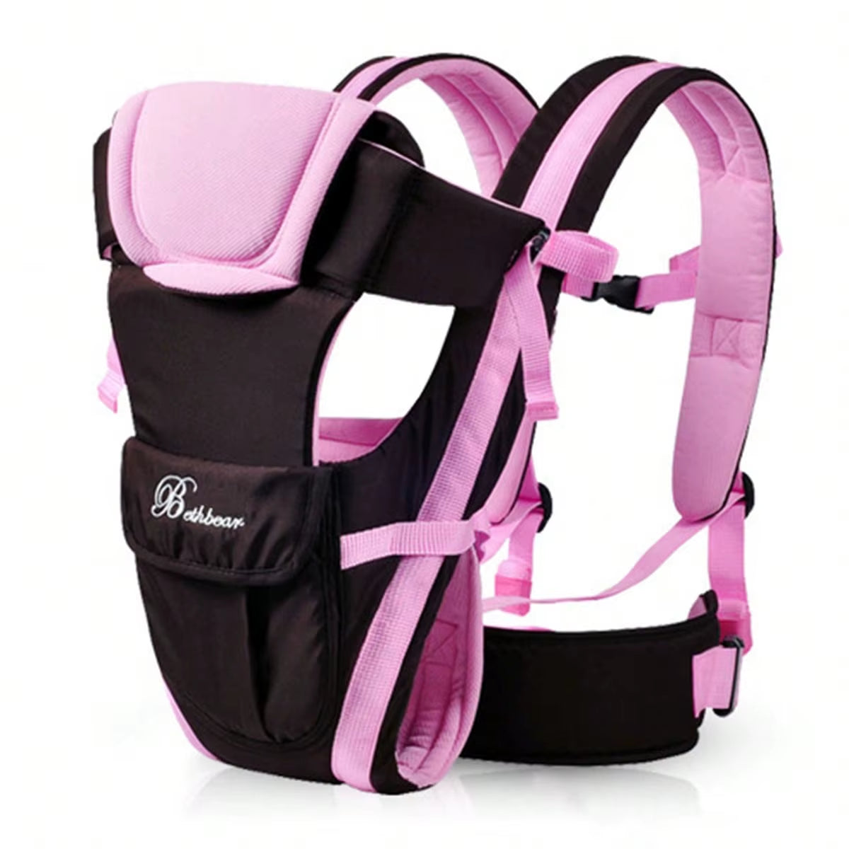 Baby Sling Carrier, 4-In-1 Ergonomic Baby Backpack Carrier, Easily Adjustable Baby Carrier Newborn to Toddler