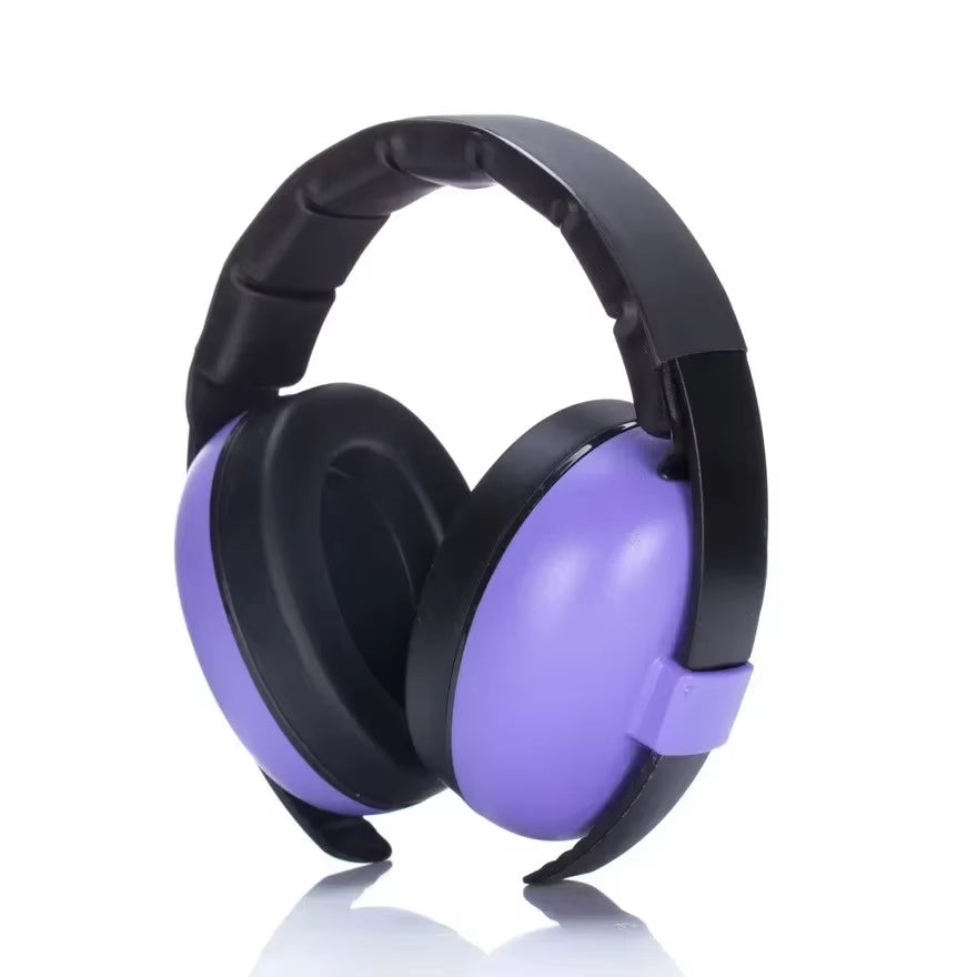 Ear Protection Anti-Noise Earmuffs Headphones for Sleep & Travel Ear Protection with Stretchable Design