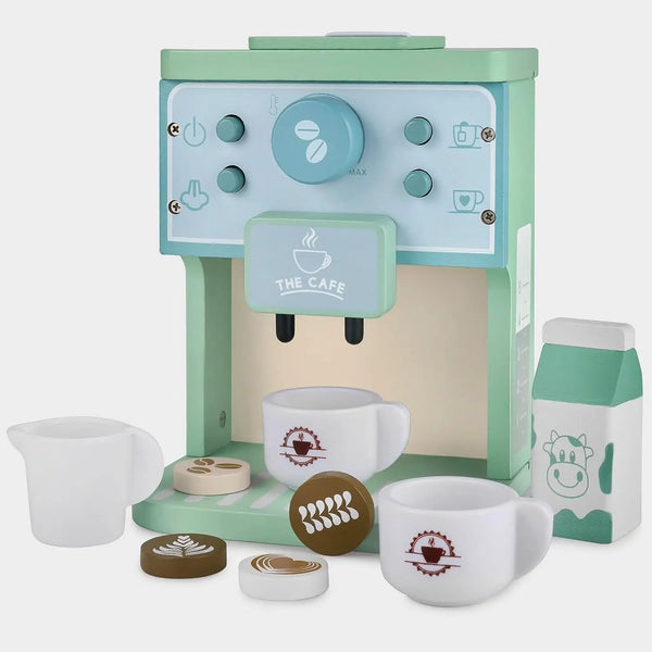 Wooden Playhous Simulation Kitchen Toys for Toddlers,Montessori Simulation Coffer Maker Accessories Kitchen Playset Toy