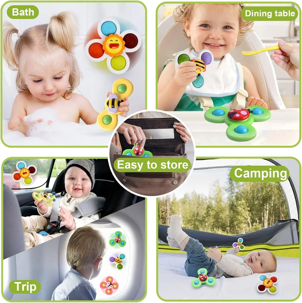 Suction Cup Spinner Toy for Baby 