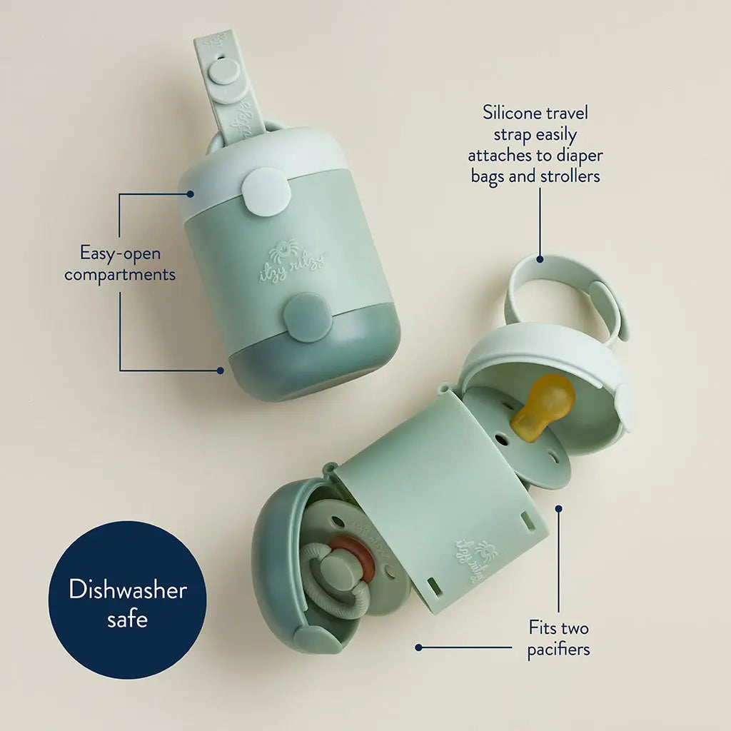 tzy Ritzy Pod Duo - Hygiene-First Pacifier Organizer