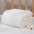 Baby Blanket Wool Baby Blankets Newborn Manta Bebe Inverno Baby Muslin Squares Baby Bath Swaddle Wrapples 6 Layer