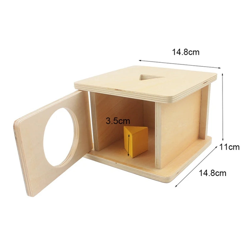 Toddler Wooden Sensorial Montessori Set Educational Toys Infant Toddlers Box Board Puzzles Teaching Wood Game and Toys Preschool