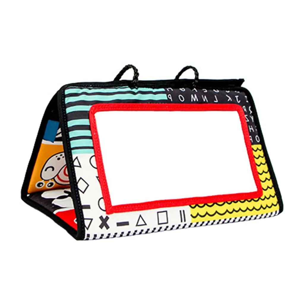 Baby Tummy Time Black & White Mirror - High Contrast Sensory Toy