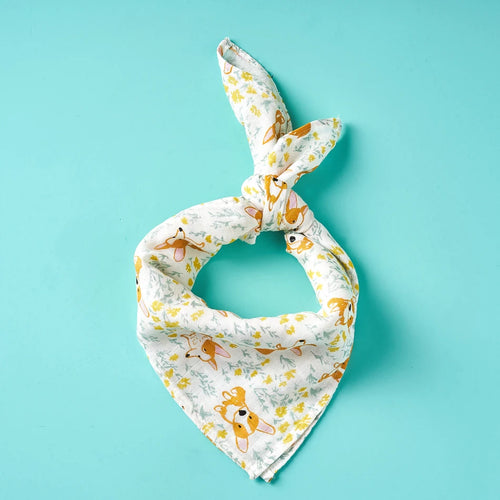 #My Soft Life# 5Pieces Set Bamboo Cotton Swaddle Blanket Baby Bandana Bib Set