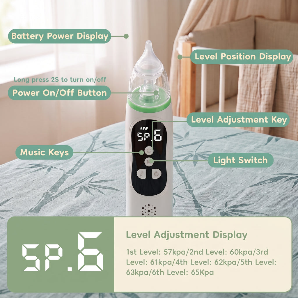BREATHEASY - Electric Nasal Aspirator