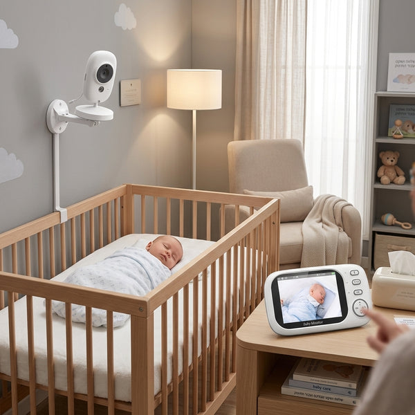 Portable Video Baby Monitor with Night Vision