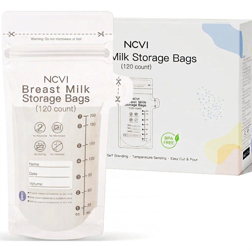 Breastmilk Storage Bags with Temperature Indicator