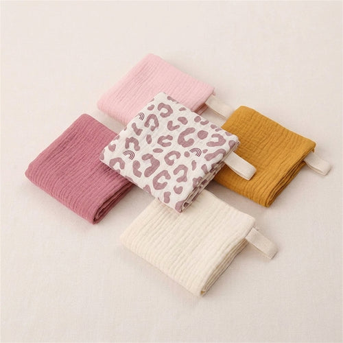 5 Soft Baby Muslin Swaddles