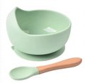 Spill-Proof Silicone Suction Bowl Set