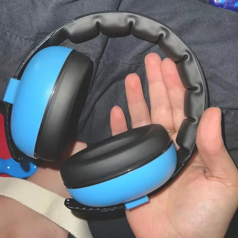 Ear Protection Anti-Noise Earmuffs Headphones for Sleep & Travel Ear Protection with Stretchable Design