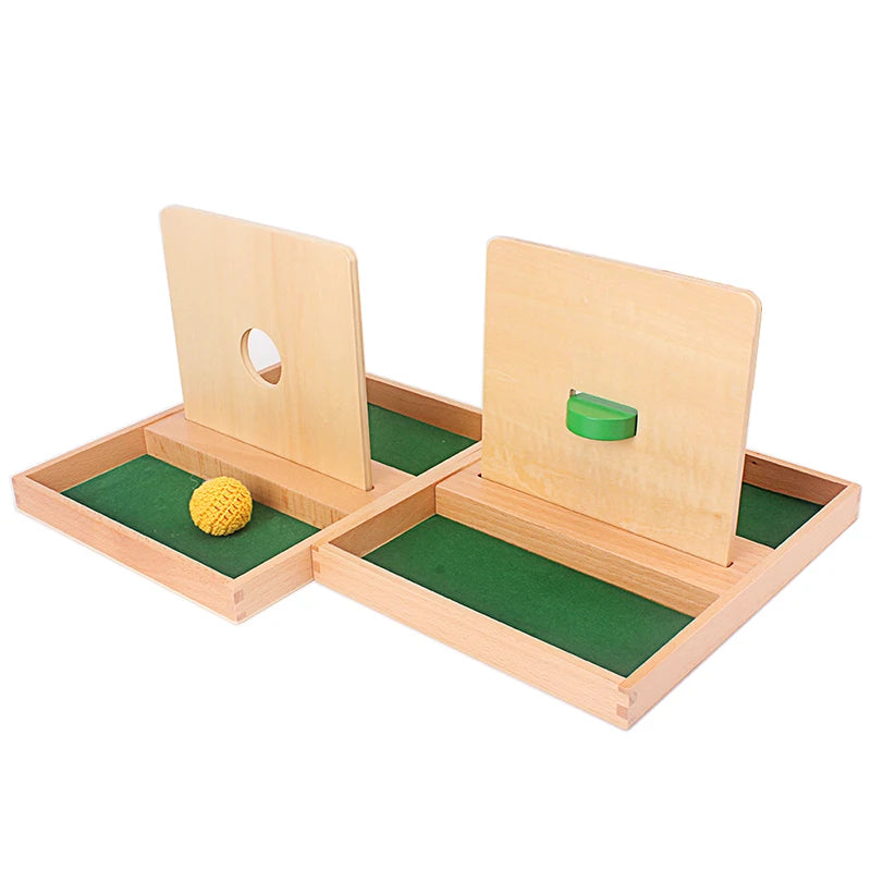 Toddler Wooden Sensorial Montessori Set Educational Toys Infant Toddlers Box Board Puzzles Teaching Wood Game and Toys Preschool