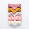 5Pcs/Set Square Cotton Baby Face Towel Handkerchief Soft Absorbent Gauze Baby Towel Kids Feeding Bibs Burp Cloths Washcloth