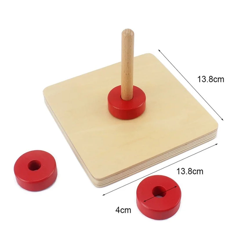 Toddler Wooden Sensorial Montessori Set Educational Toys Infant Toddlers Box Board Puzzles Teaching Wood Game and Toys Preschool