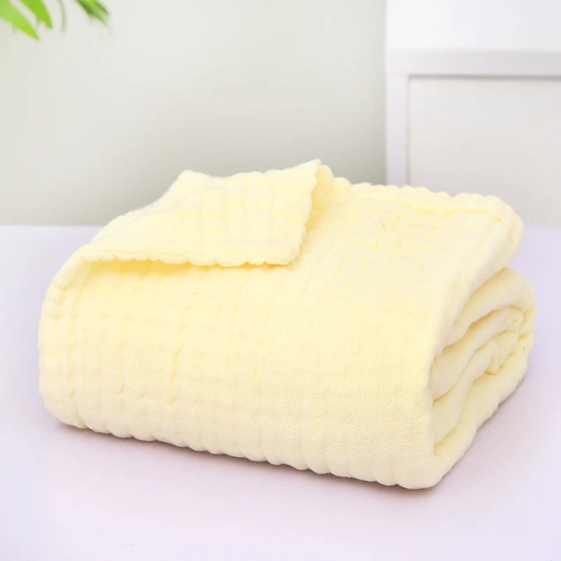 Baby Blanket Wool Baby Blankets Newborn Manta Bebe Inverno Baby Muslin Squares Baby Bath Swaddle Wrapples 6 Layer