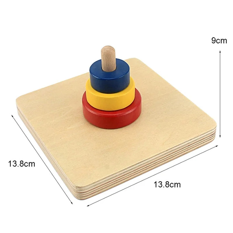 Toddler Wooden Sensorial Montessori Set Educational Toys Infant Toddlers Box Board Puzzles Teaching Wood Game and Toys Preschool